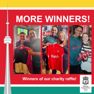 Charity Winners at LFC Toronto